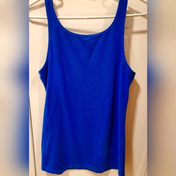 Florida Georgia Line Tank Top 2013 Get Your Shine On Size XL Blue - Picture 3 of 5